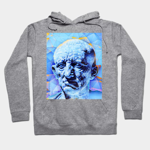 Cato the Elder Portrait | Cato the Elder Artwork | Cato the Elder Painting 14 Hoodie by JustLit